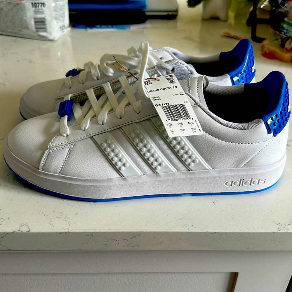 ITEM: Adidas Lego 2.0 x Grand Court Low Mens Casual Shoes  GW7178   SIZE: 12 ud